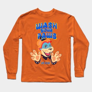 Wash Your Paws Long Sleeve T-Shirt